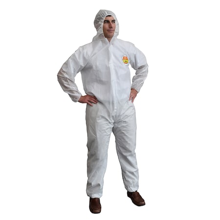 Cordova Disposable Coveralls, Hooded, 12 PK SMS300L